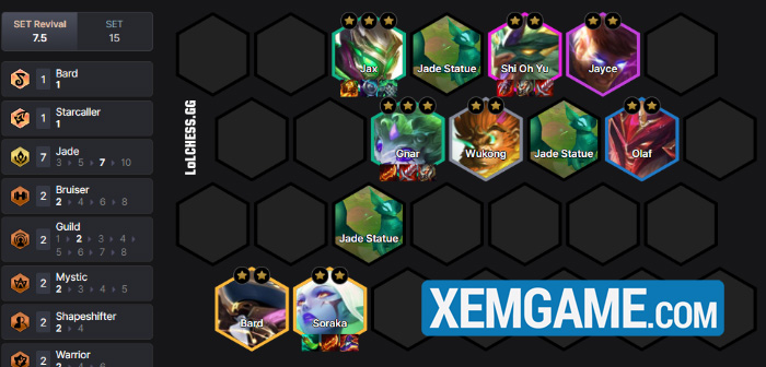 ĐTCL Tái Hiện 7.5: Hướng dẫn con bài dị Gnar Ngọc Long reroll – lỗi hơn cả Long Thần screenshot 5 14