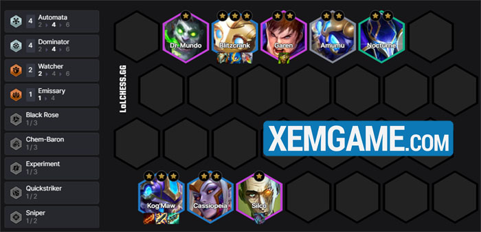 ĐTCL 13.3: Hướng dẫn đội hình reroll Kog’Maw – Blitzcrank phiên bản mới cùng đồ “dị” screenshot 5 85 7