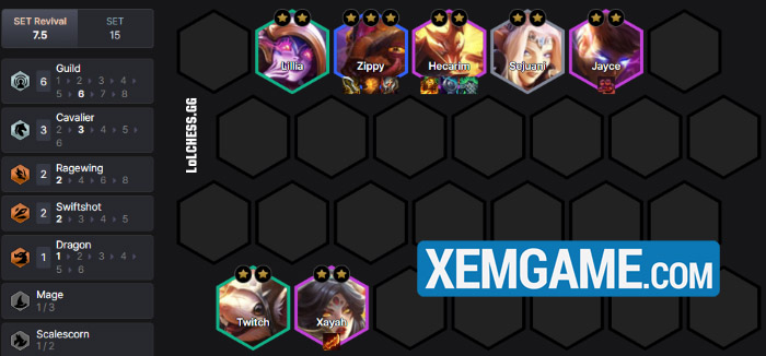 ĐTCL Tái Hiện 7.5: Tìm hiểu bộ bài Tưng Tửng reroll Kỵ Sĩ thú vị trong meta screenshot 6 10