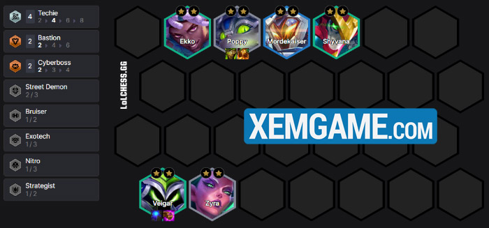 ĐTCL 14.1b: Thử nghiệm đội hình Trùm Giả Lập up cấp cực mạnh hậu bản b screenshot 6 63