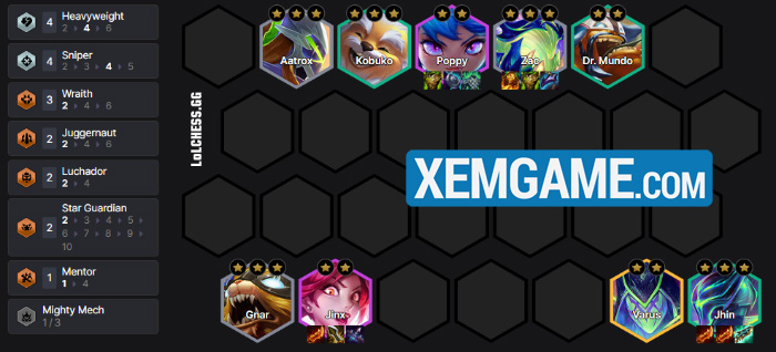 screenshot_7-25 ĐTCL 15.1b: Thử nghiệm bài Hạng Nặng Bắn Tỉa reroll, dễ vào top screenshot 7 25