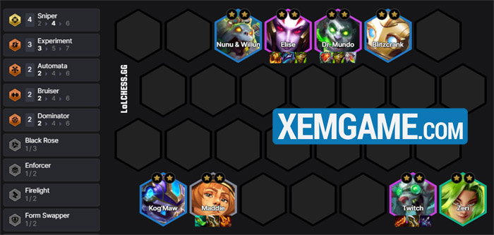 ĐTCL 13.6: Bất ngờ với khung flex 4 Xạ Thủ Thí Nghiệm mới mạnh nhưng cũng khá khó chơi screenshot 7 56