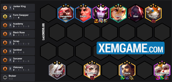 ĐTCL 13.3: Đến với form flex Song Hình Học Viện, chuyên đánh late game screenshot 7 59