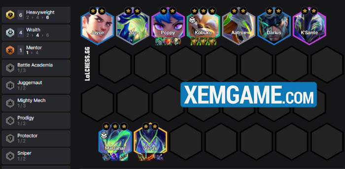 ĐTCL 15.4: Tìm hiểu đội hình Malzahar Hạng Nặng reroll và bí thuật