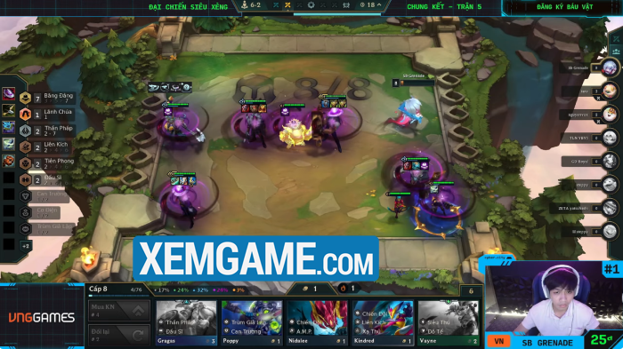 ĐTCL: Nhìn lại các đội hình SB Grenade sử dụng để lên ngôi vương Chung kết khu vực APAC screenshot 8 19