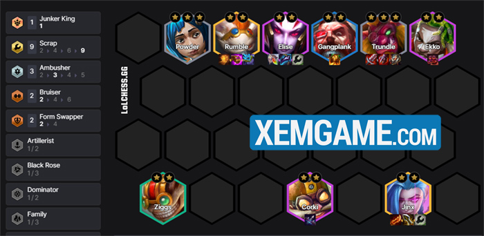 ĐTCL 13.3: Hướng dẫn đội hình Thích Chơi Troll Trundle reroll, vừa được buff khỏe screenshot 9 26