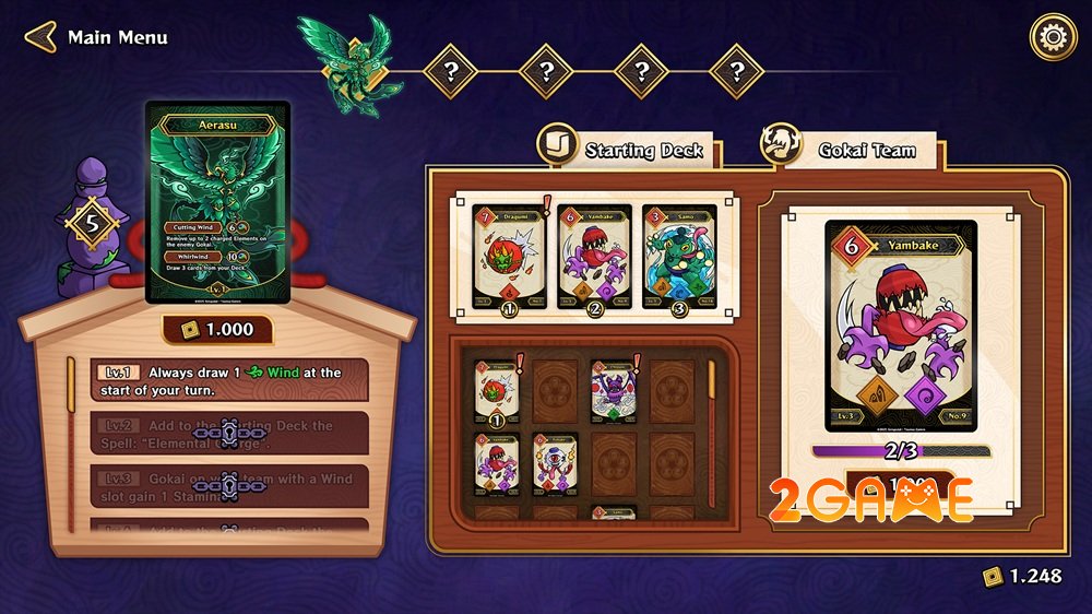 Sengodai – Siêu phẩm roguelike deckbuilder đậm chất Nhật sắp đổ bộ Android và PC vào tháng 12 sengodai upcoming launch 5