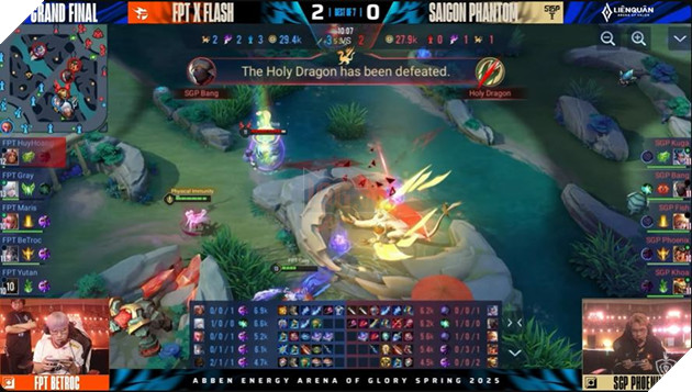Chung Ket Tong ABBEN Energy Dau Truong Danh Vong Mua Xuan 2025: Ngai Vang Bat Diet Cua SGP 14 Chung Kết Tổng ABBEN Energy Đấu Trường Danh Vọng Mùa Xuân 2025: Ngai Vàng Bất Diệt Của SGP 14
