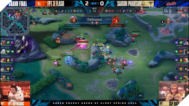 Chung Ket Tong ABBEN Energy Dau Truong Danh Vong Mua Xuan 2025: Ngai Vang Bat Diet Cua SGP 15 Chung Kết Tổng ABBEN Energy Đấu Trường Danh Vọng Mùa Xuân 2025: Ngai Vàng Bất Diệt Của SGP 15