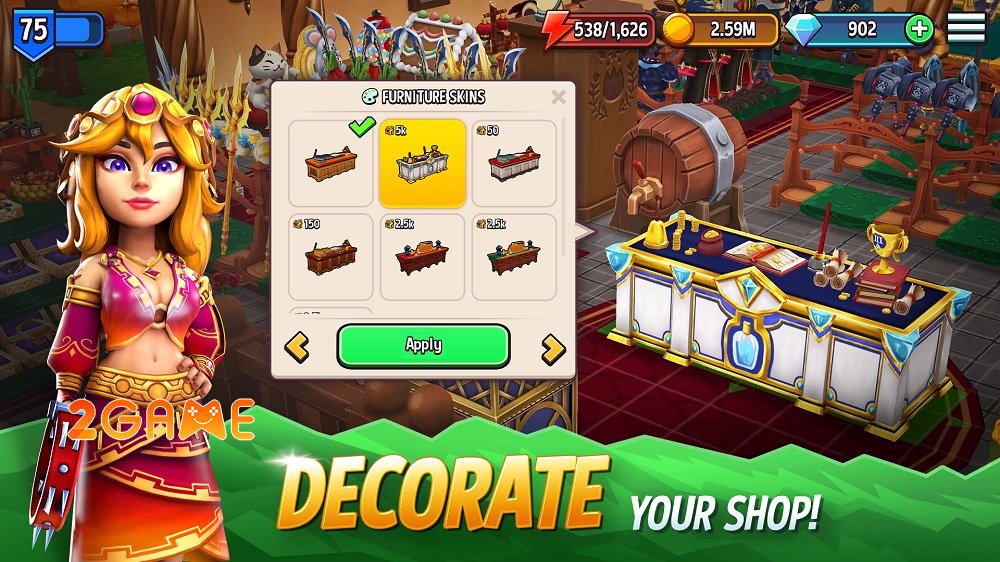 shop-titans-ios-android-t-rex-3 Shop Titans cho phép bạn đối đầu với T-Rex hùng mạnh shop titans ios android t rex 3