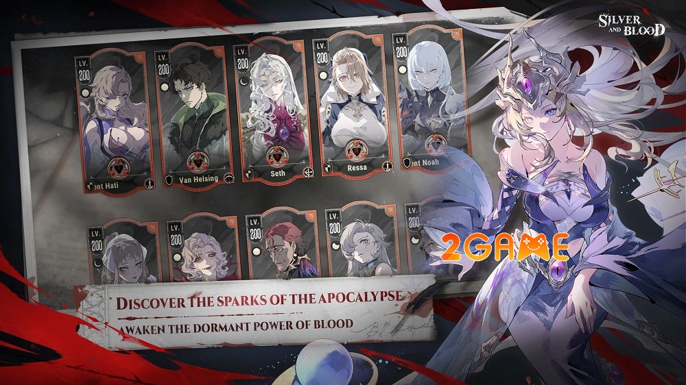 Hướng dẫn tải và cài đặt game Silver and Blood của MOONTON Games cho thiết bị di động silver and scarlet gameplay 3