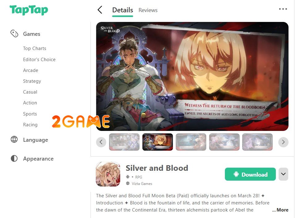 Hướng dẫn tải và cài đặt game Silver and Blood của MOONTON Games cho thiết bị di động silver and scarlet gameplay 5