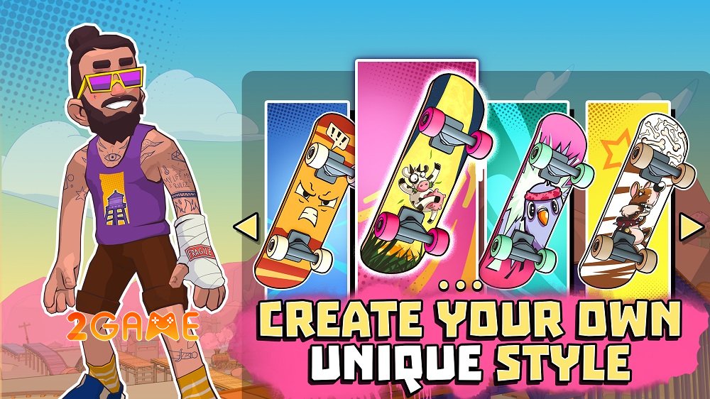 Skate Crew – Cuộc đua qua các công viên trượt băng sống động skatecrew 4