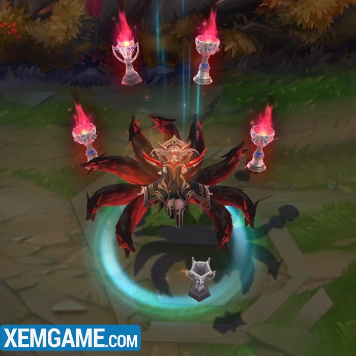 skin-ahri-faker-5-cup LMHT: Skin Ahri Faker sẽ được cập nhật “5 cúp” trong phiên bản 25.S1.2 skin ahri faker 5 cup