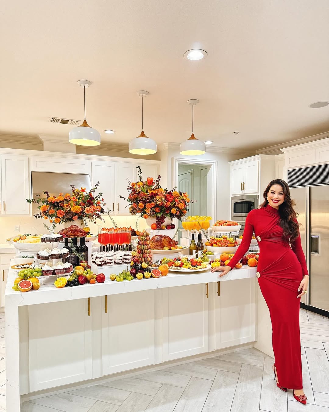 2 thú vui tao nhã, chuẩn phu nhân của Phạm Hương tại Mỹ- Ảnh 6. 2 thú vui tao nhã, chuẩn phu nhân của Phạm Hương tại Mỹ- Ảnh 6.