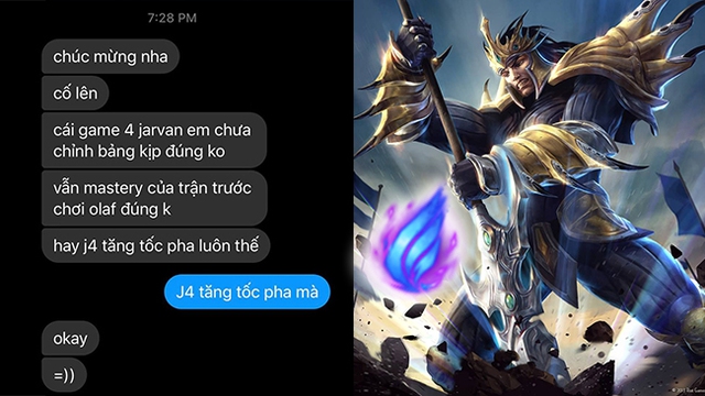 Jarvan IV Tăng Tốc Pha huyền thoại một thời