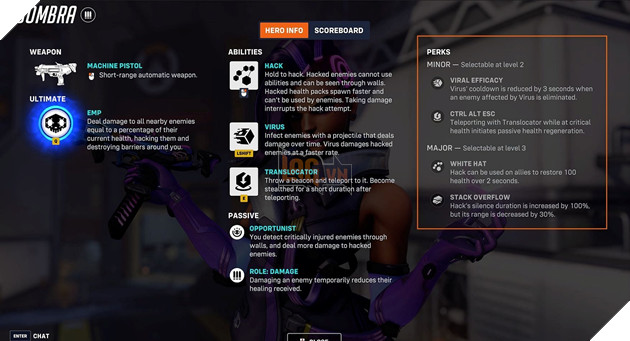 Co Che Perk Trong Overwatch 2 Bat Ngo Lam Giam Suc Manh Hero Phien Toai Bac Nhat 2 Sombra
