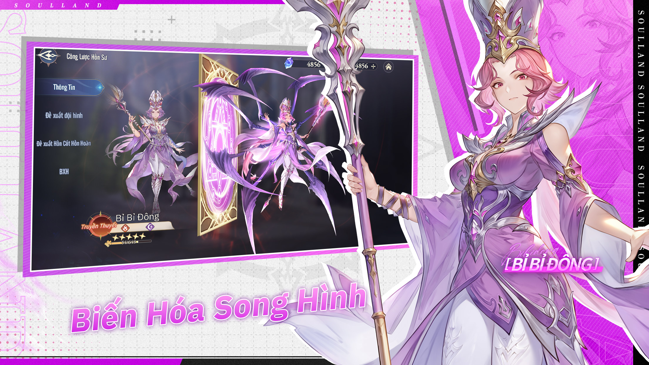 soullandtimereversed-3 Dàn Hồn Sư nhan sắc cực phẩm! Soul Land: Time Reversed – Game thẻ bài RPG với cơ chế biến hình song trạng thái chính thức mở đăng kí trước! soullandtimereversed 3