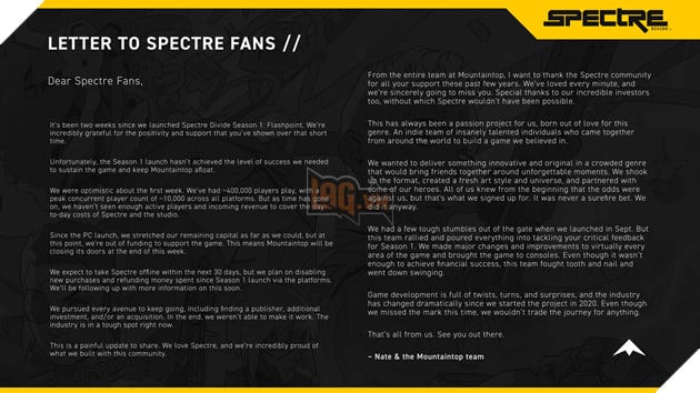 Spectre Divide - Tua Game Cua Streamer Noi Tieng Shroud Se Dong Cua Sau 6 Thang Ra Mat 3 Spectre Divide