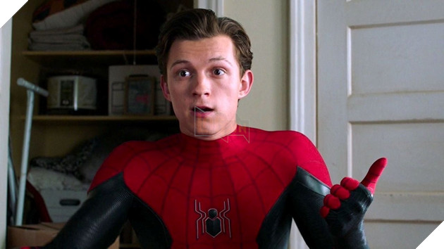 Hình ảnh về Tom Holland trong tạo hình Spider Man