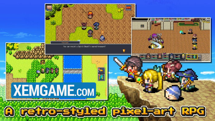 Dragon Spira – JRPG cổ điển cập bến di động spira dragon 1