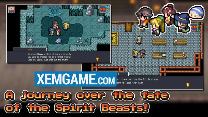 Dragon Spira – JRPG cổ điển cập bến di động spira dragon 2