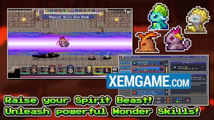 Dragon Spira – JRPG cổ điển cập bến di động spira dragon 4