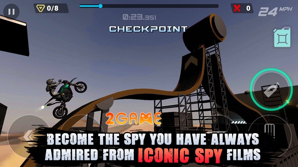 Spy Rider: Impossible Mission Mobile sẽ có nhiều thử thách hành động thú vị hơn spyriderimpossiblemission 3