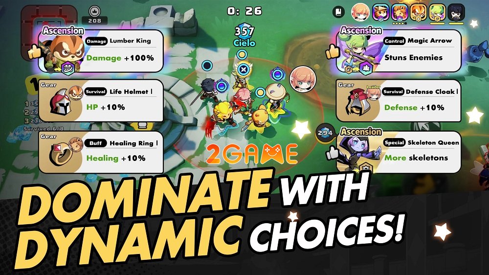 Squad Clash – Cuộc chiến hỗn loạn đầy màu sắc và đậm chất chiến thuật squadclashmobile 3