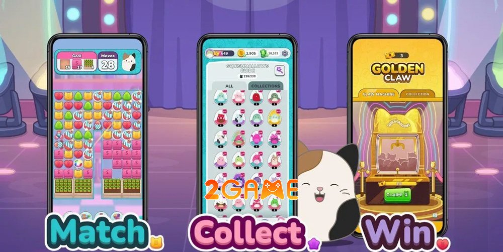Squishmallows Match – Cuộc phiêu lưu match-3 dễ thương ra mắt toàn cầu ngày 2/9 squishmallows match gameplay 1