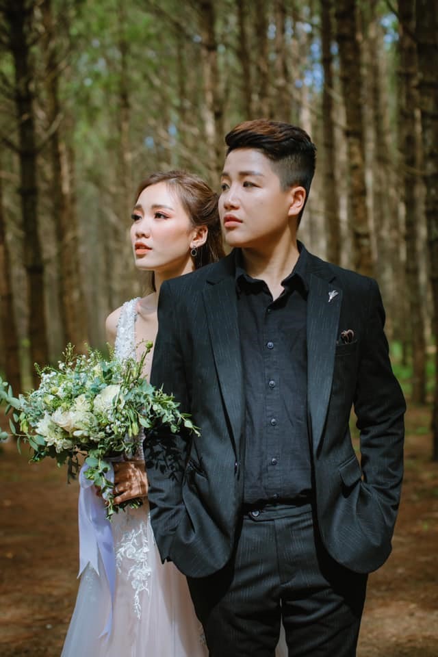 Nữ diễn viên Việt bất ngờ xuống tóc sau lùm xùm chia tay chồng chuyển giới- Ảnh 4.