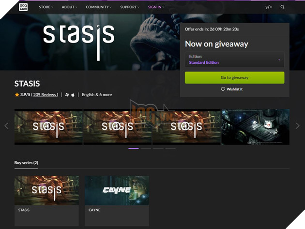 Sở Hữu Game Kinh Dị Khoa Học Viễn Tưởng Hoàn Toàn Miễn Phí Trên GOG 2