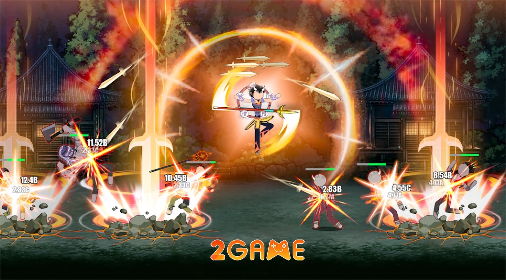 Stick Demon Fight: Idle RPG – Kimetsu no Yaiba nhưng với phong cách người que stick demon fight 2