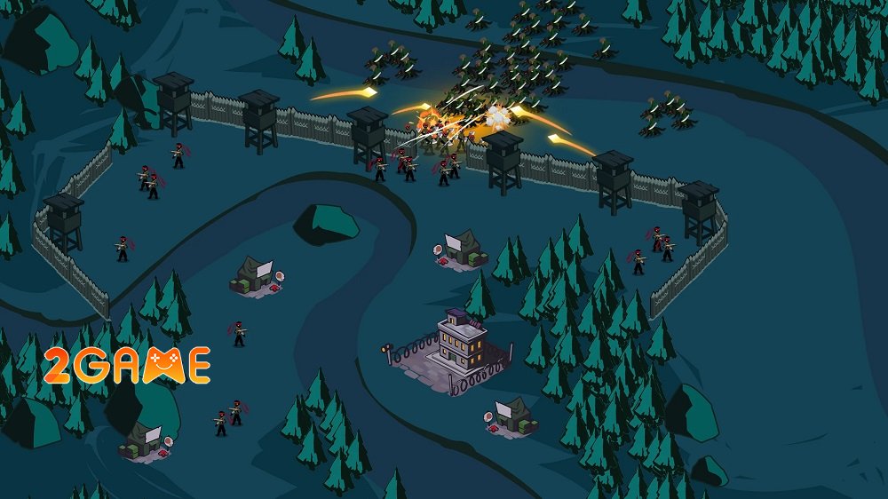 Stick World Z – Game phòng thủ tháp được coi là phiên bản hồi tưởng của game Flash stickworldz 3