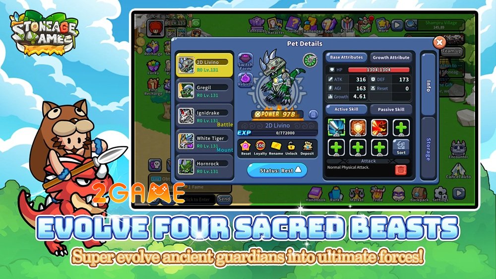 Stoneage Tame – Cuộc phiêu lưu nhập vai nhàn rỗi đầy bất ngờ trong thời kỳ đồ đá stoneagetame 1