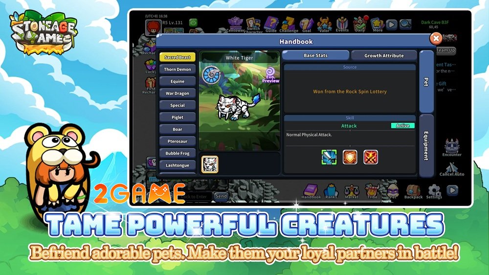 Stoneage Tame – Cuộc phiêu lưu nhập vai nhàn rỗi đầy bất ngờ trong thời kỳ đồ đá stoneagetame 2