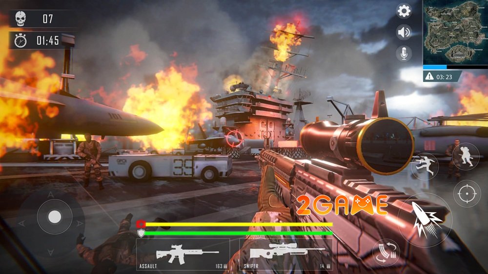 Strike Force FPS shooter – Thế giới hành động bùng nổ với những trận chiến nghẹt thở strikeforcefpsshooter 2