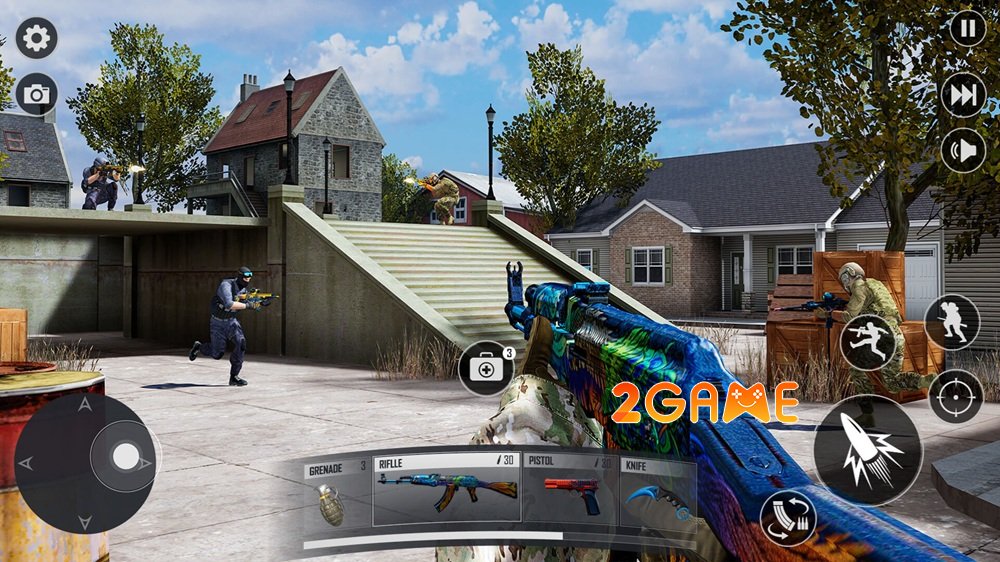 Strike Force FPS shooter – Thế giới hành động bùng nổ với những trận chiến nghẹt thở strikeforcefpsshooter 3