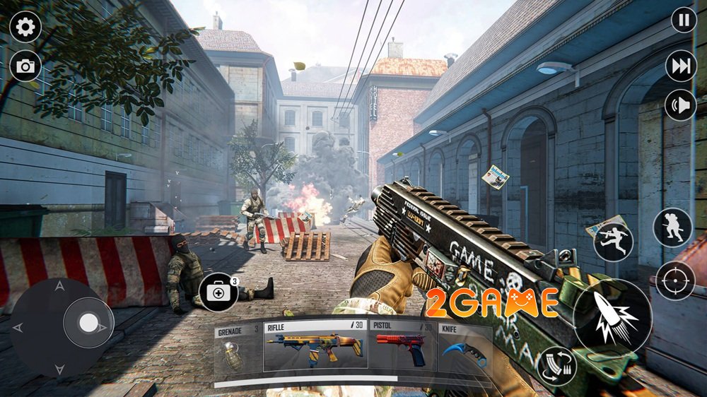 Strike Force FPS shooter – Thế giới hành động bùng nổ với những trận chiến nghẹt thở strikeforcefpsshooter 4