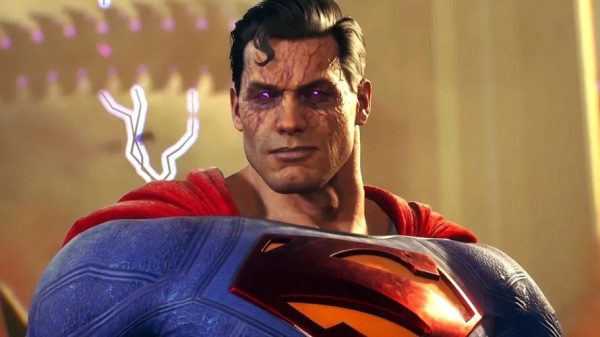 Hệ Quả Từ Thất Bại Của Suicide Squad: Kill The Justice League Với Thương Hiệu Game DC 26 Hệ Quả Từ Thất Bại Của Suicide Squad: Kill The Justice League Với Thương Hiệu Game DC superman with glowing purple eye grcyjpg