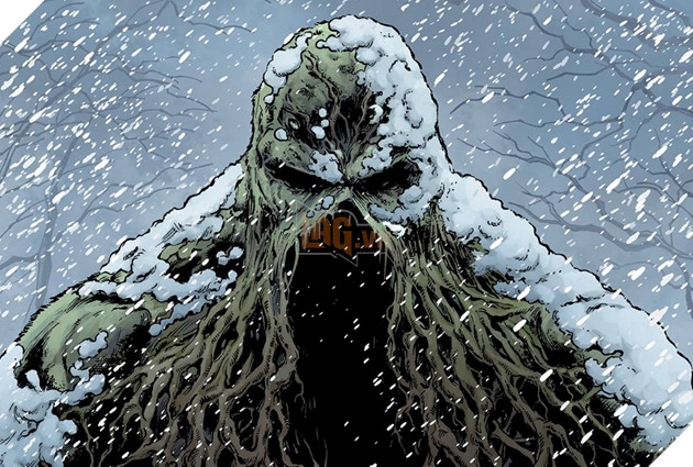 Hình ảnh về nhân vật Swamp Thing.