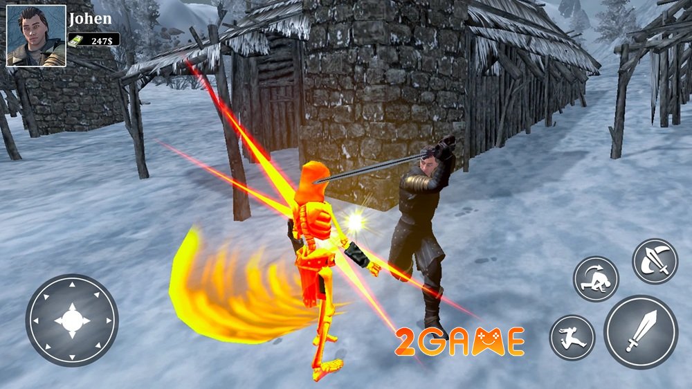 Sword Fighting Game Adventure – Đấu kiếm trong vương quốc băng giá tăm tối swordfightinggameadventure 4