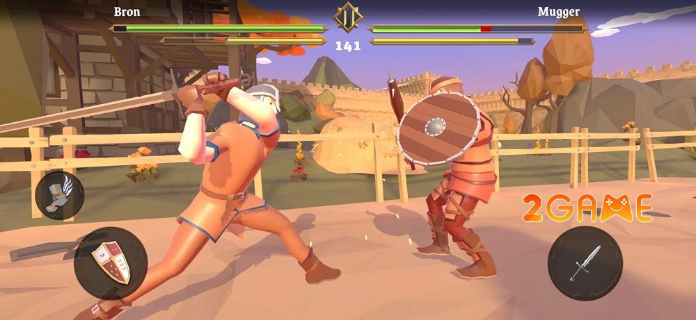 Sword Fight: Knight Arena Game – Bước vào đấu trường danh dự thời trung cổ swordfightknightarenagame 1