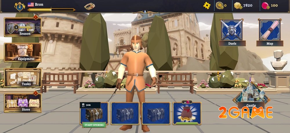 Sword Fight: Knight Arena Game – Bước vào đấu trường danh dự thời trung cổ swordfightknightarenagame 2