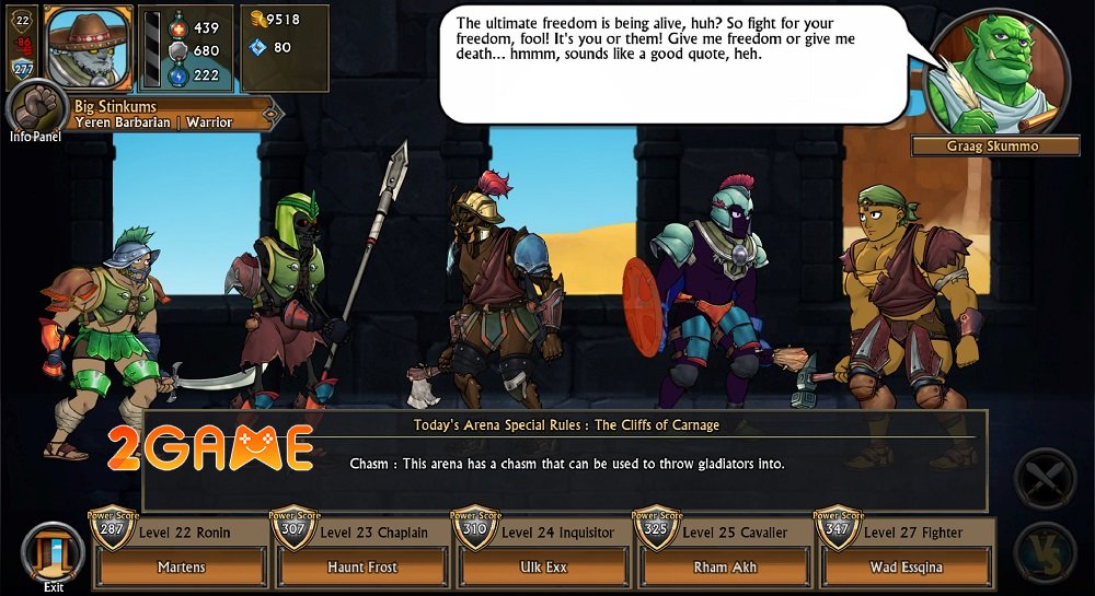 swordsandsandals3redux-4 Swords and Sandals 3 Redux – Huyền Thoại Đấu Sĩ Trở Lại swordsandsandals3redux 4