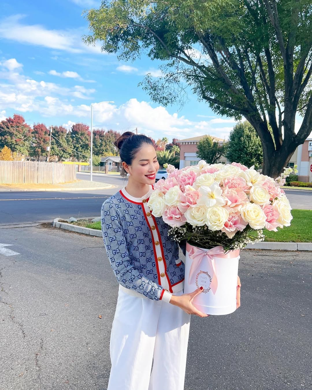 2 thú vui tao nhã, chuẩn phu nhân của Phạm Hương tại Mỹ- Ảnh 10. 2 thú vui tao nhã, chuẩn phu nhân của Phạm Hương tại Mỹ- Ảnh 10.