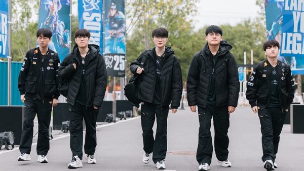 Kết quả T1 vs GEN CKTG 2025 ngày 18/10: Đương kim vô địch trước nguy cơ bị loại sớm t1 gen 1810jpg