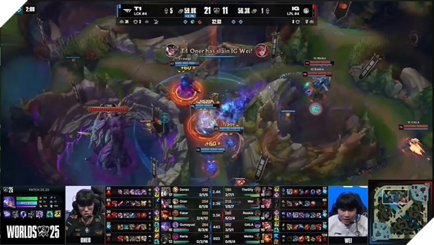 CKTG 2025: Đánh Bại Invictus Gaming, T1 Tiếp Tục Hành Trình Bảo Vệ Ngôi Vương 8