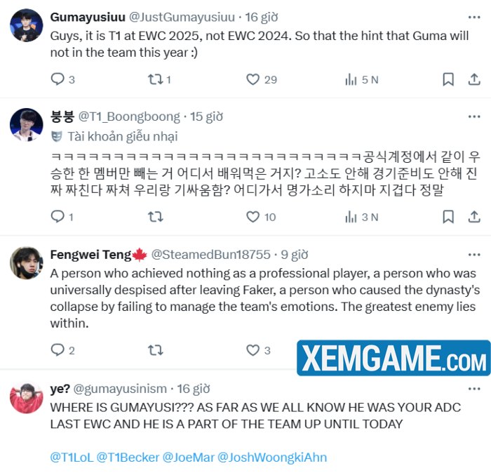 T1 có động thái cho Gumayusi “ra rìa”, fans phẫn nộ tố đội tuyển vô ơn t1 vo on guma 1