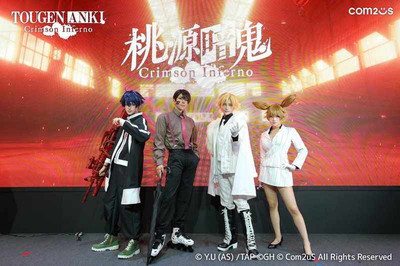 TOUGEN ANKI Crimson Inferno của Com2uS chính thức trình làng tại Tokyo Game Show 2025
